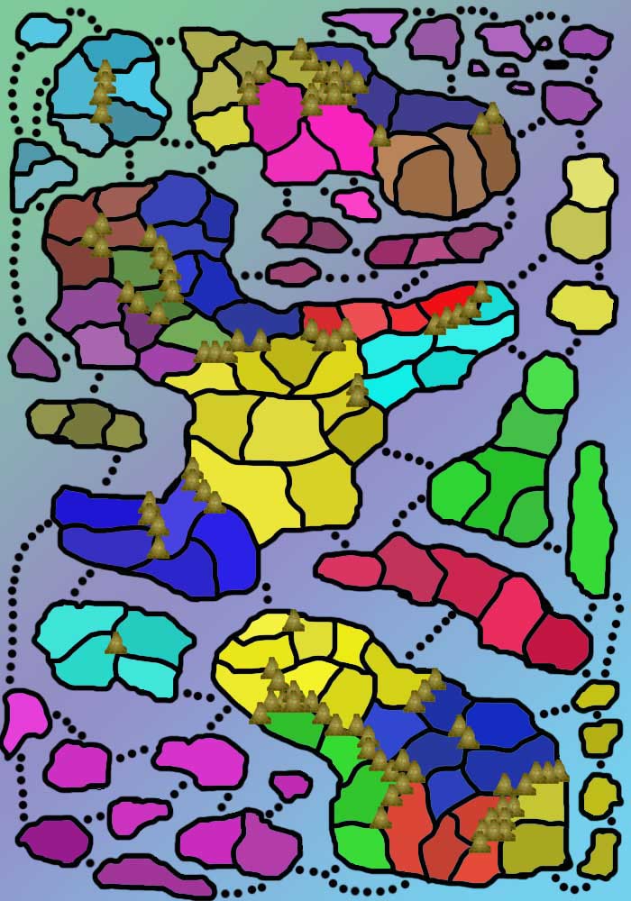 the map