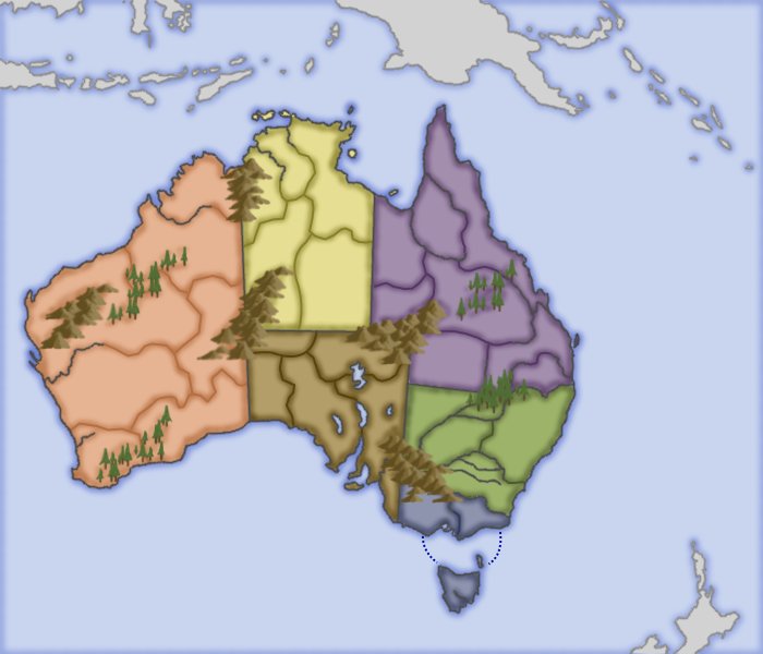 the map