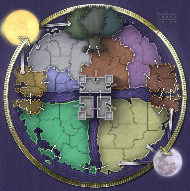 the map