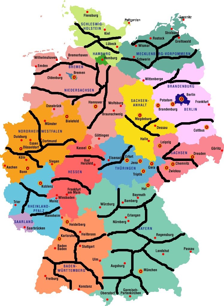 the map