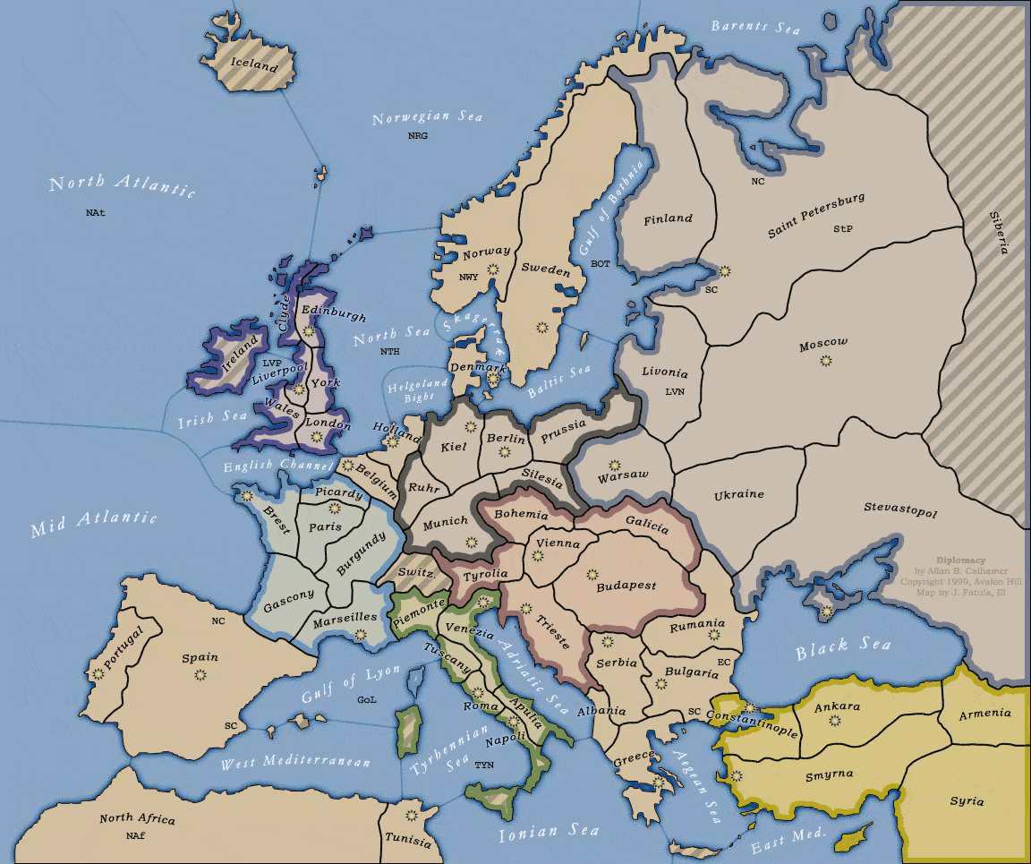 the map