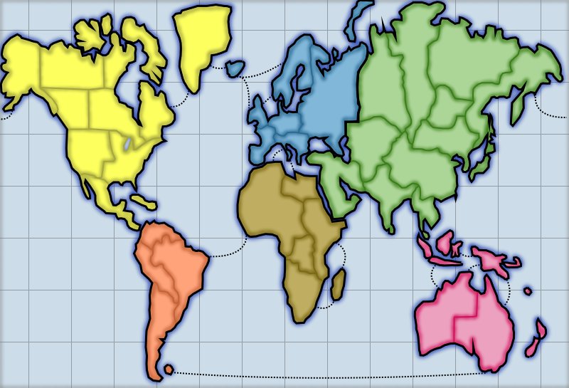 the map