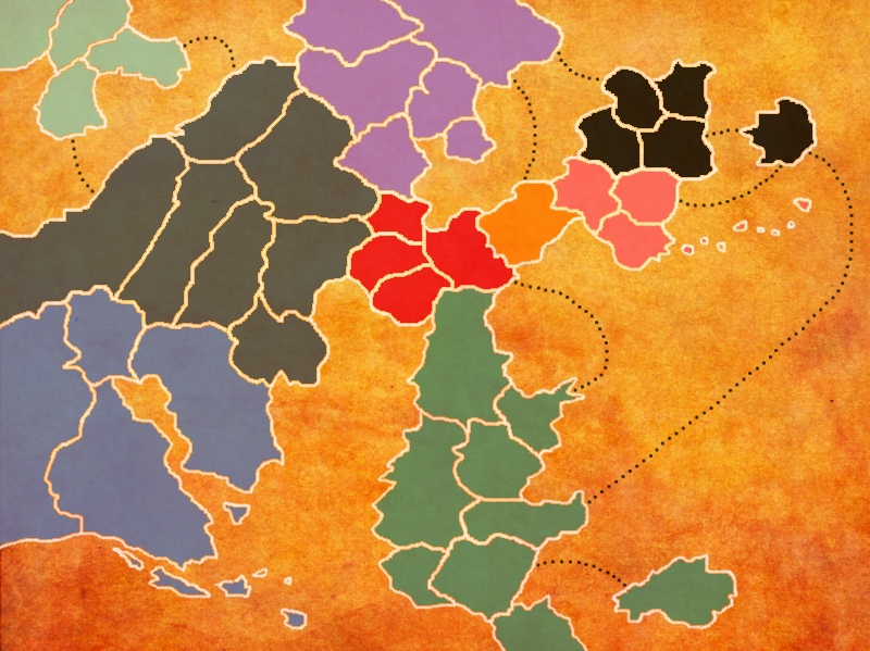 the map