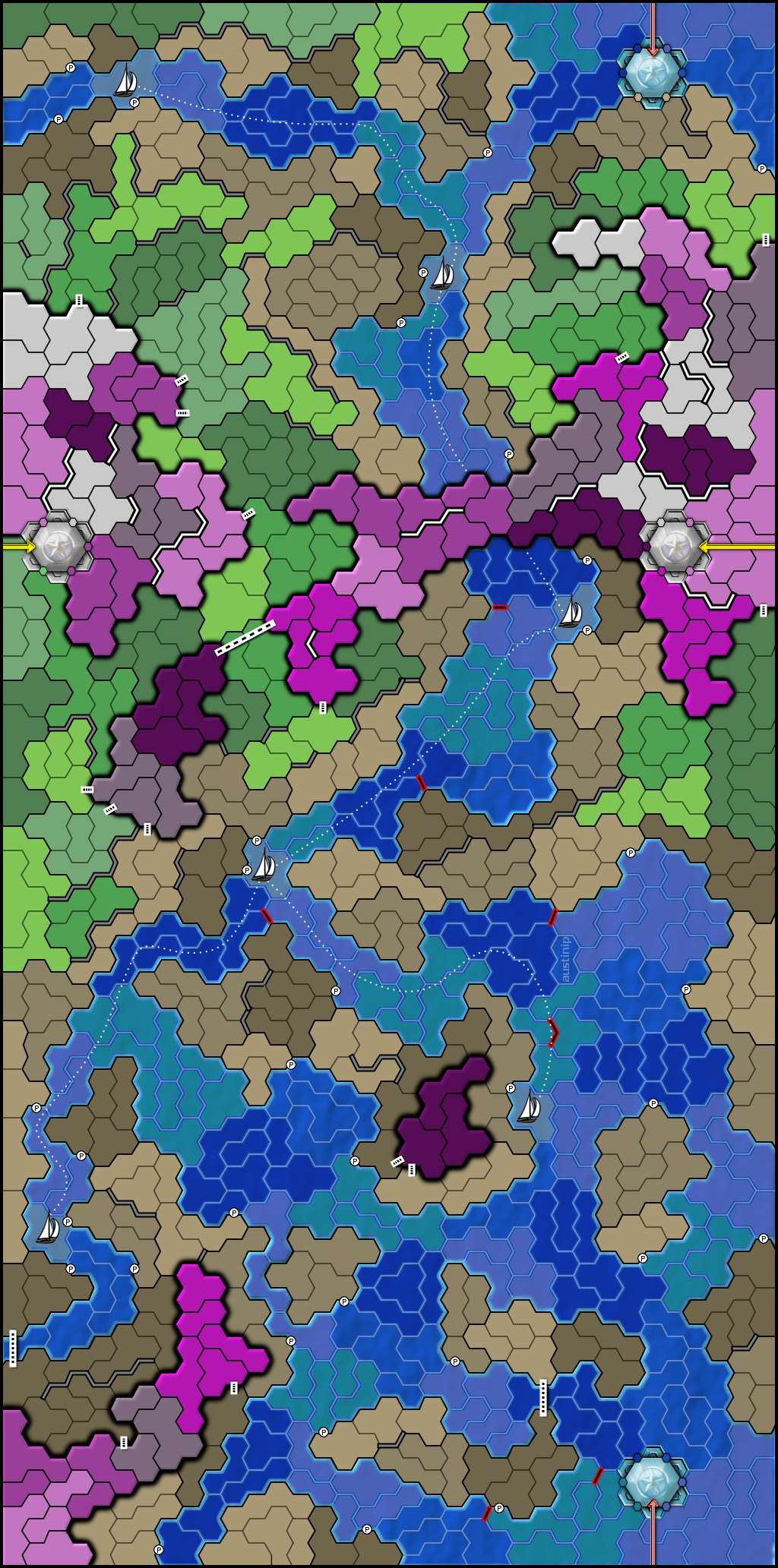 the map