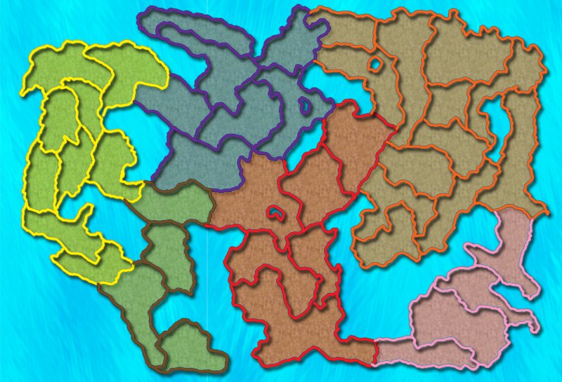 the map