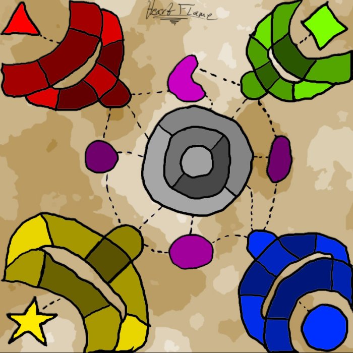 the map