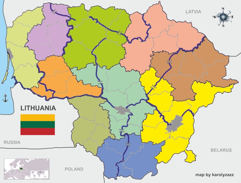 the map