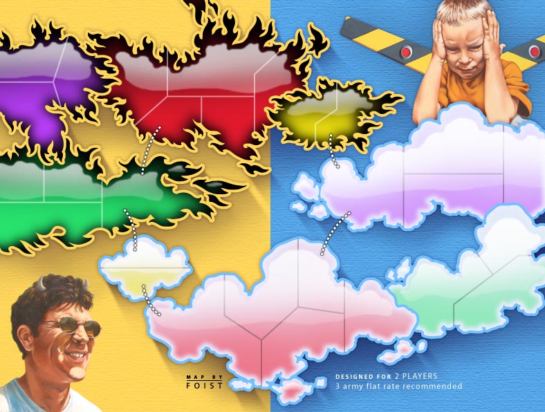 the map