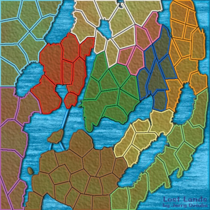 the map