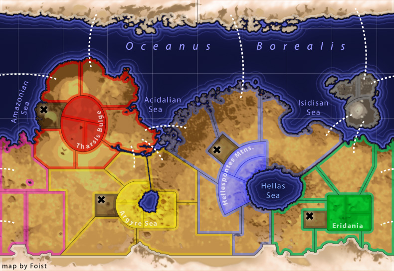 the map