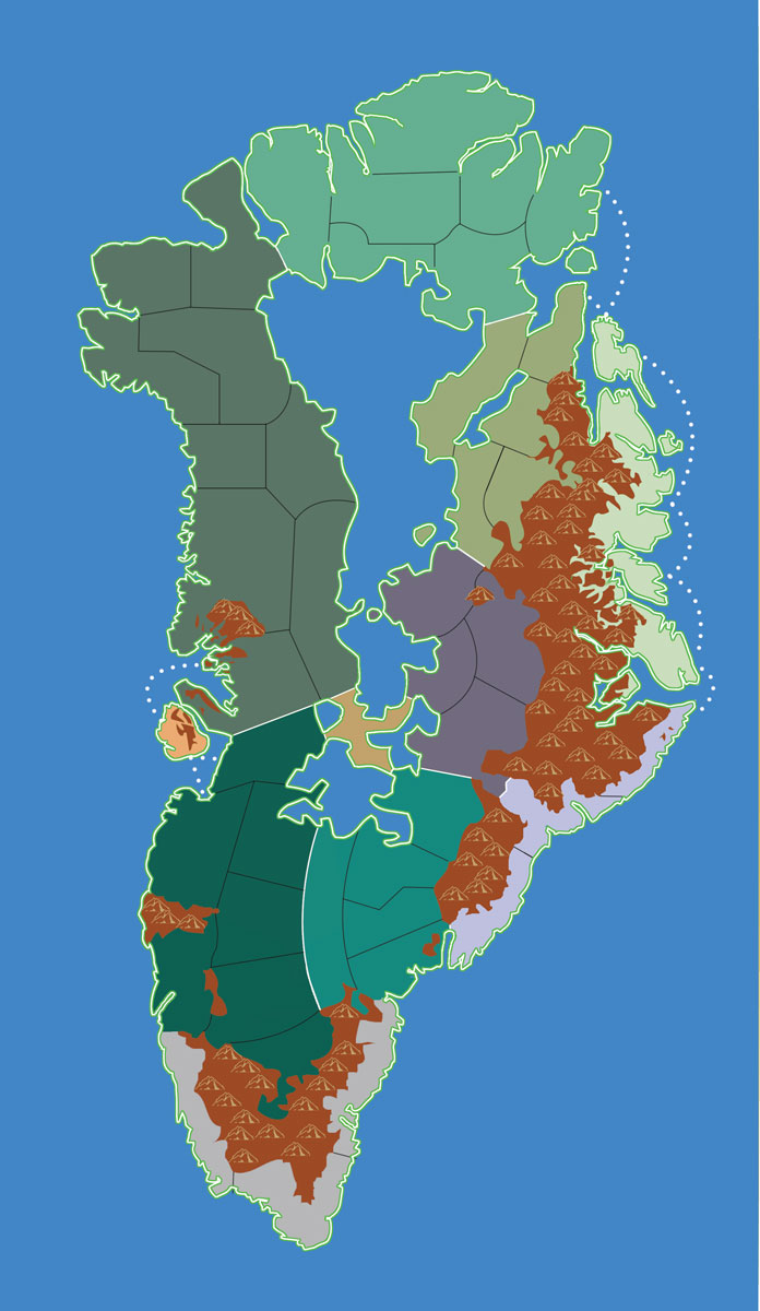 the map