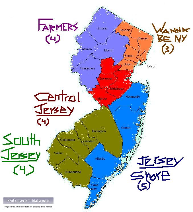 the map