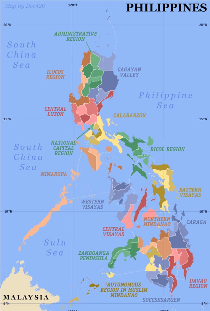 the map
