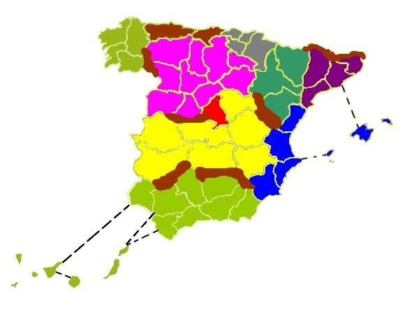 the map