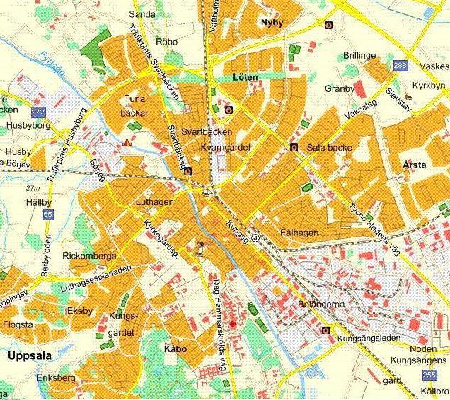 the map