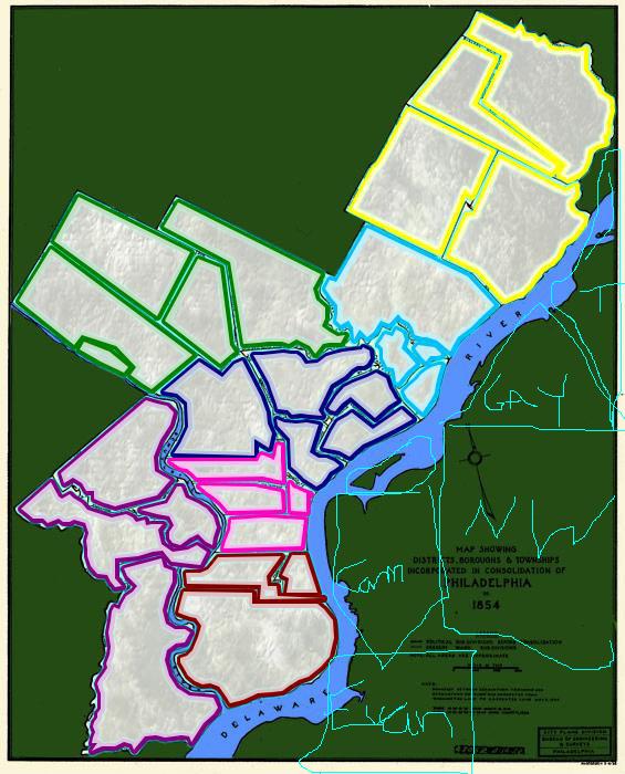 the map